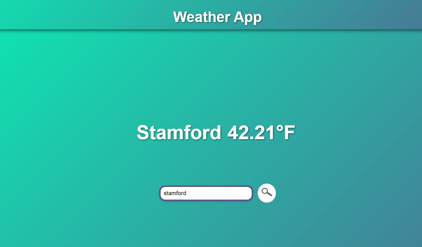 PWA Weather App
